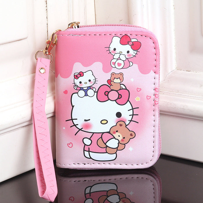 Wholesale Cartoon Cat Small Wallet with Card