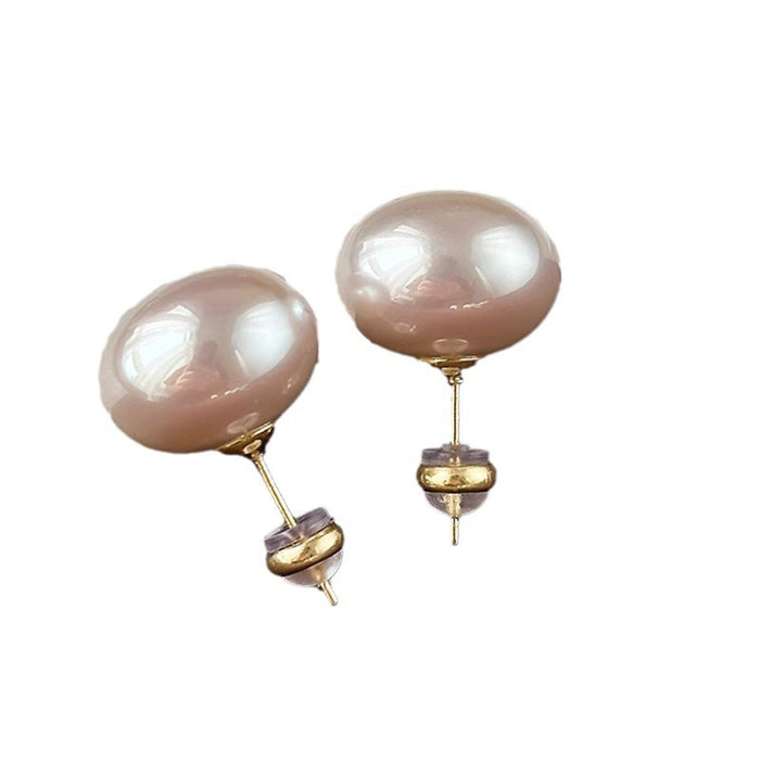 Wholesale Pearl earrings, pure silver needles, niche, high-end, versatile new earrings