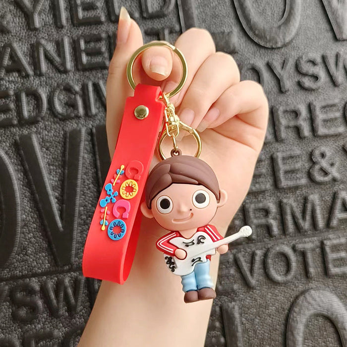 Wholesale Keychains PVC Hardware Cute Cartoon (M) JDC-KC-FeiRun111