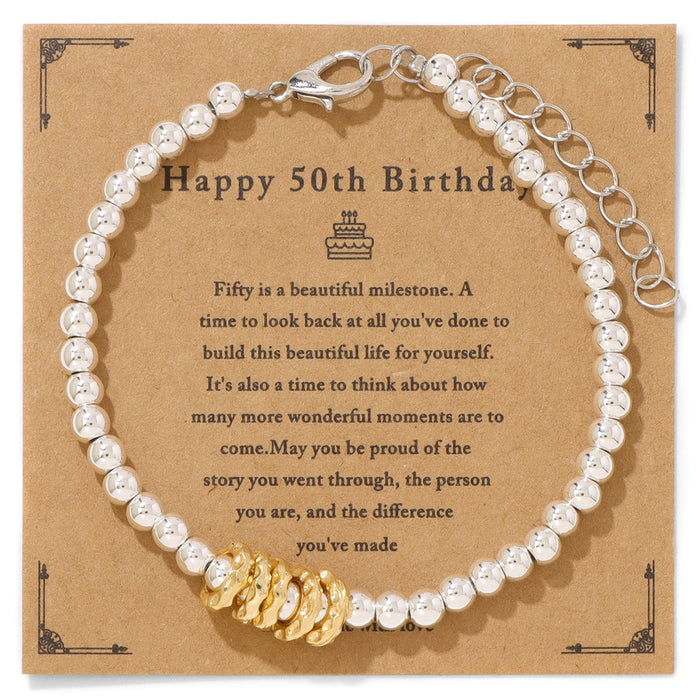 Wholesale 4mm silver hematite bracelet with 18k gold plated spacers and adjustable lobster clasp