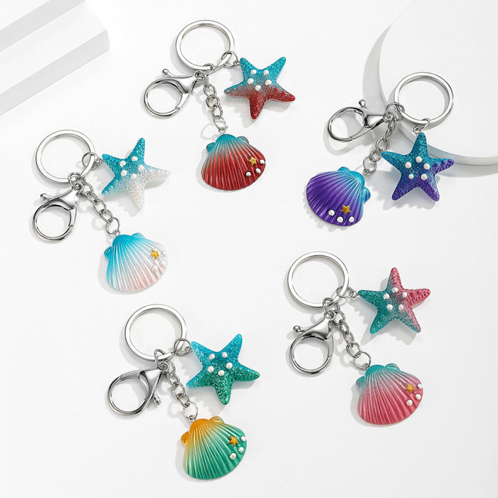 Wholesale Acrylic bow pencil letter strip keychain