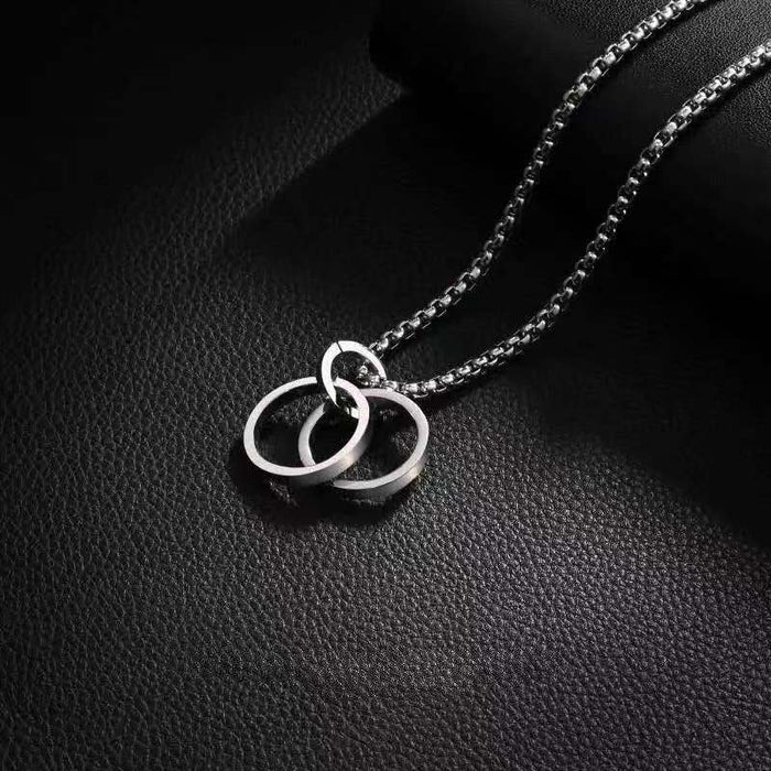 Wholesale Zinc Alloy Pendant Men Necklace JDC-NE-DanY001