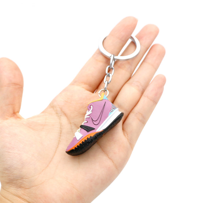 Wholesale PVC Basketball Shoe Model Keychain JDC-KC-QLPing015