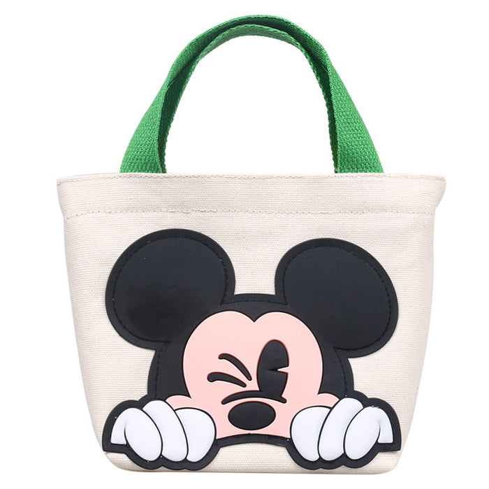 Wholesale Fashion Cartoon Canvas Tote Bag  JDC-HB-YuanDuo029