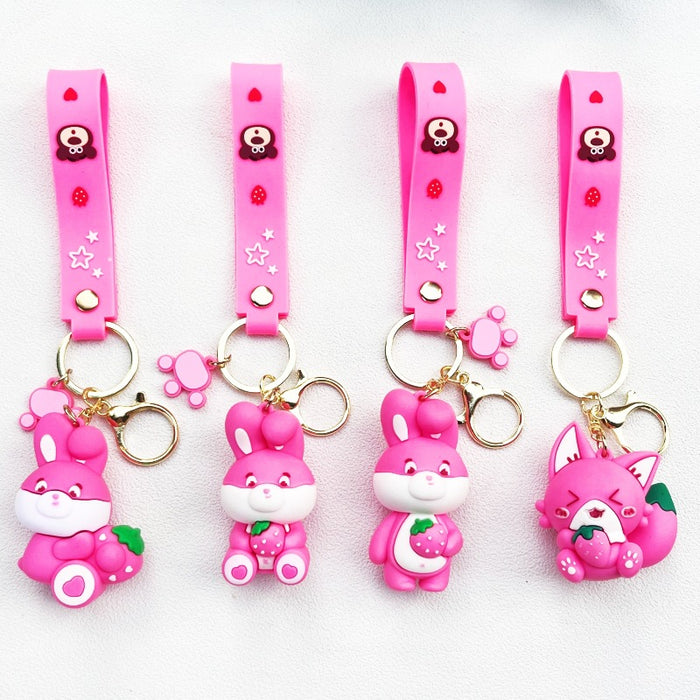 Wholesale PVC Cartoon Doll Keychain JDC-KC-WuYi113