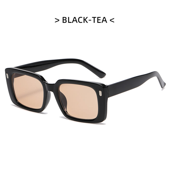 Wholesale Square Small Frame Rice Nail PC Sunglasses JDC-SG-MaN020