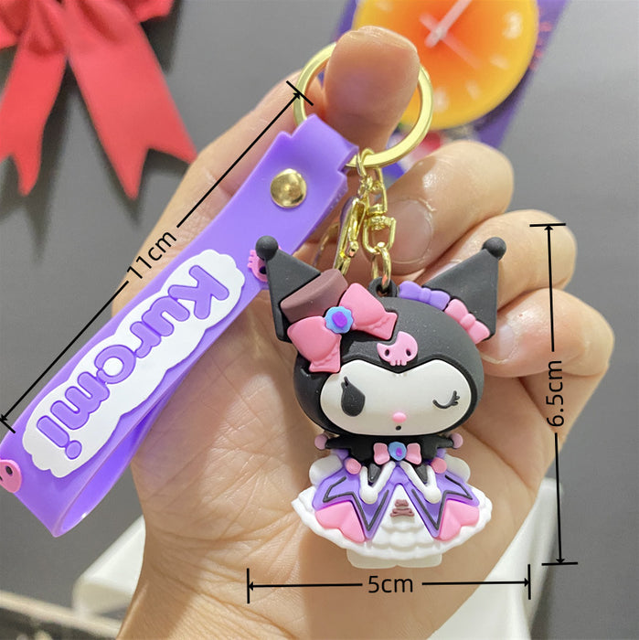 Wholesale PVC Cartoon Doll Keychain JDC-KC-WuYi185