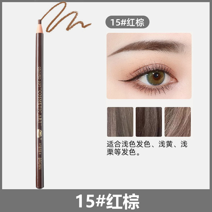 Wholesale Eyebrow Pencil Waterproof Sweat Proof Non Fading Male and Female Beginners Tear Pull Chop Knife Cutting Type JDC-EP-SN002