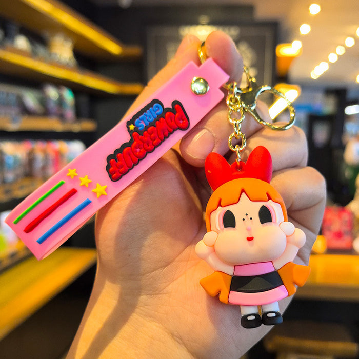 Wholesale Cartoon girls cute keychains