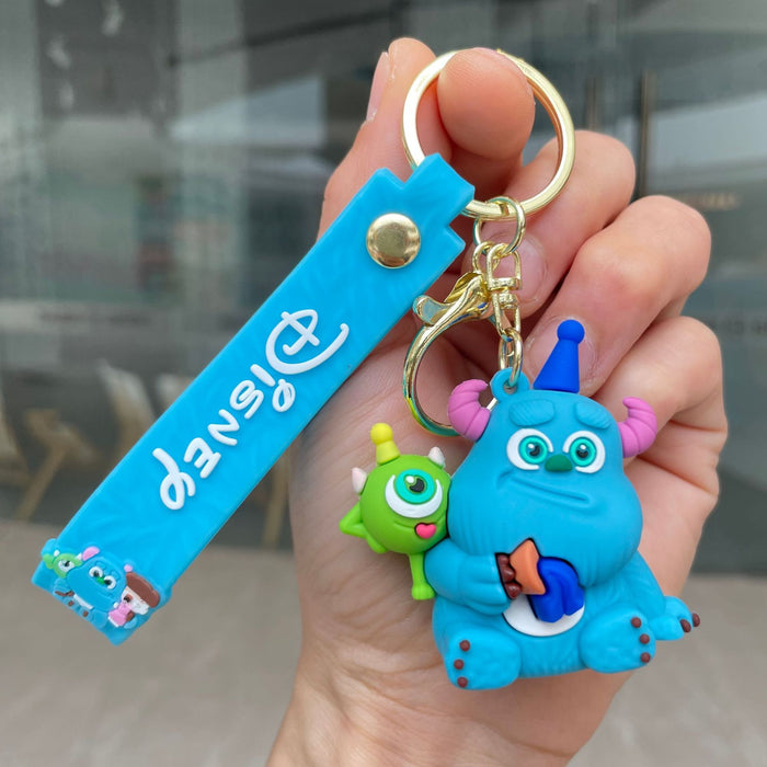 Wholesale Cartoon Anime Keychain Bag Pendant Car Keychain Creative Small Gift