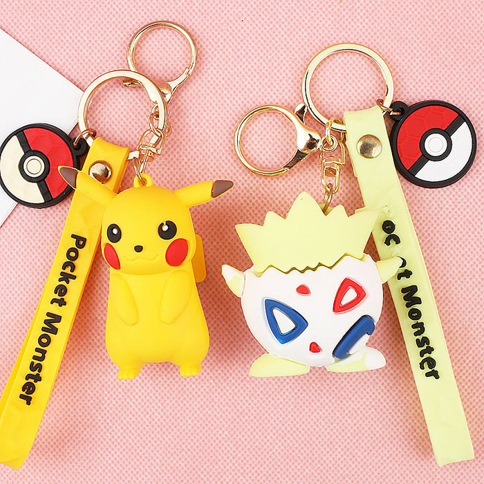 Wholesale Keychains PVC Hardware Cute Cartoon (M) JDC-KC-KuW009