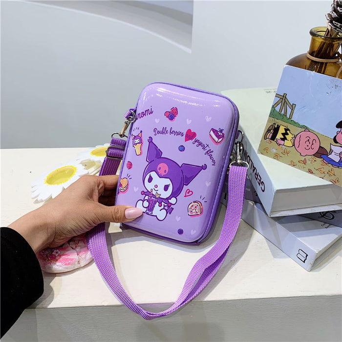 Wholesale New Western style crossbody bag for children, cute printed single shoulder small square bag