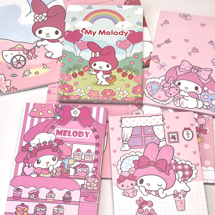 Wholesale Cute Cat Dog Cartoon Softcover B5 Flat Notebook Full-Color Pages