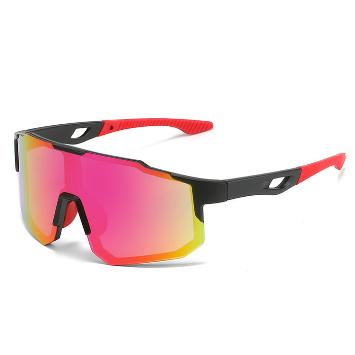 Wholesale Fashion Sunglasses Outdoor Sports Sunglasses Large Frame Riding Windshield Glasses