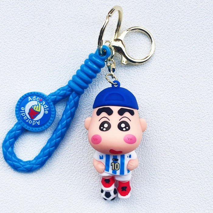 Wholesale PVC Cartoon Doll Keychain JDC-KC-WuYi166