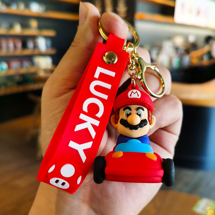 Wholesale Cartoon Doll Silicone Keychain JDC-KC-Tingm224