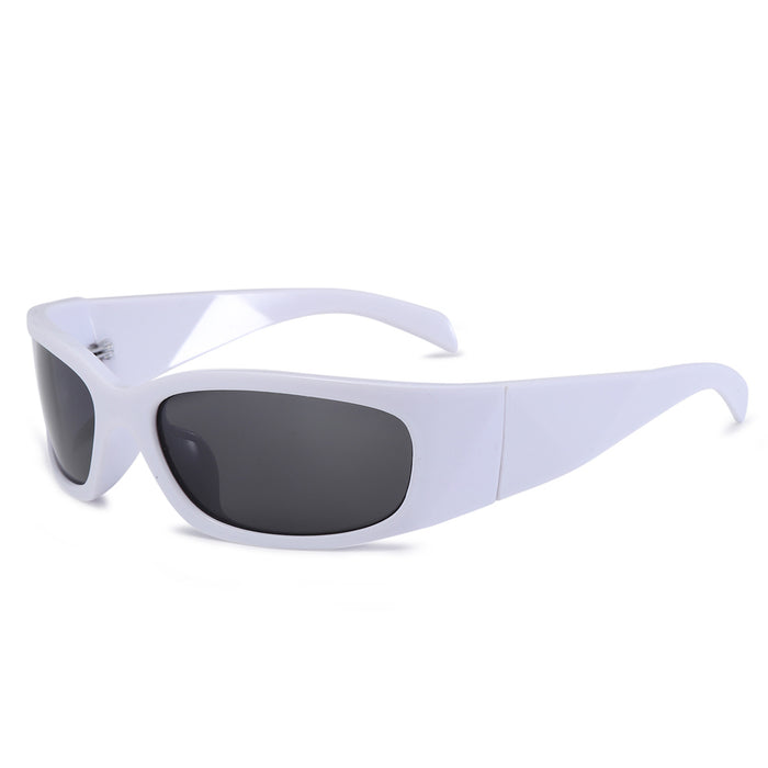 Wholesale Sunglasses with UV protection, fashionable headband, concave design, sunglasses