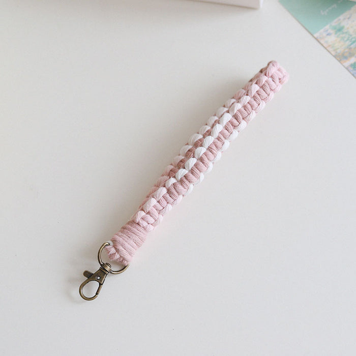 Wholesale Bohemian Cotton Rope Keychains