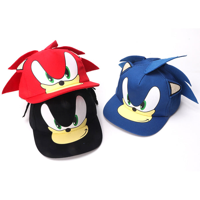 Wholesale Hedgehog Baseball Cap Adjustable Kids Cartoon Cap Trendy Everyday Fashion Accessory