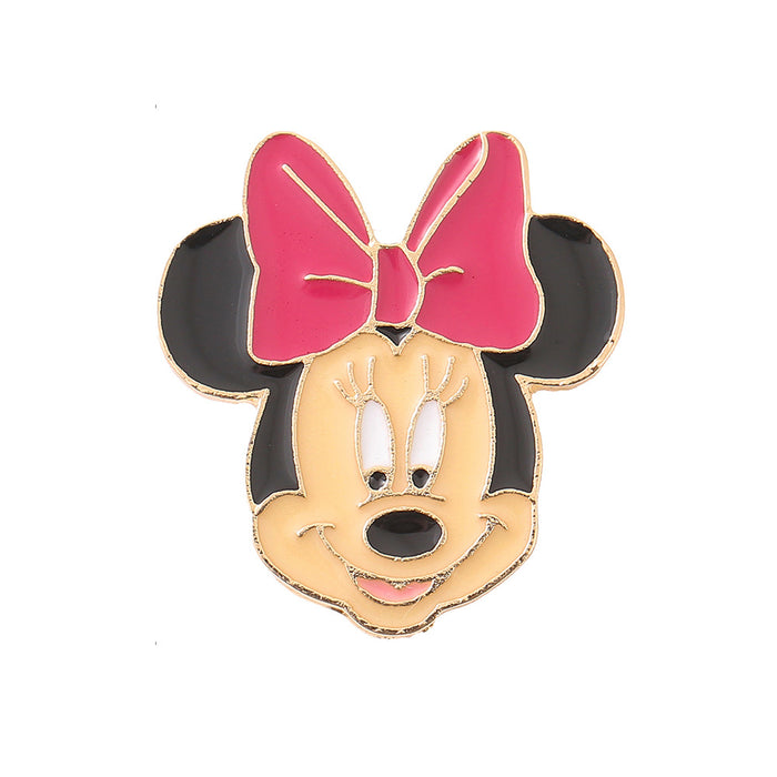 Wholesale Cartoon Metal Brooch Pin Casual Jewelry Accessory For Bags Clothing