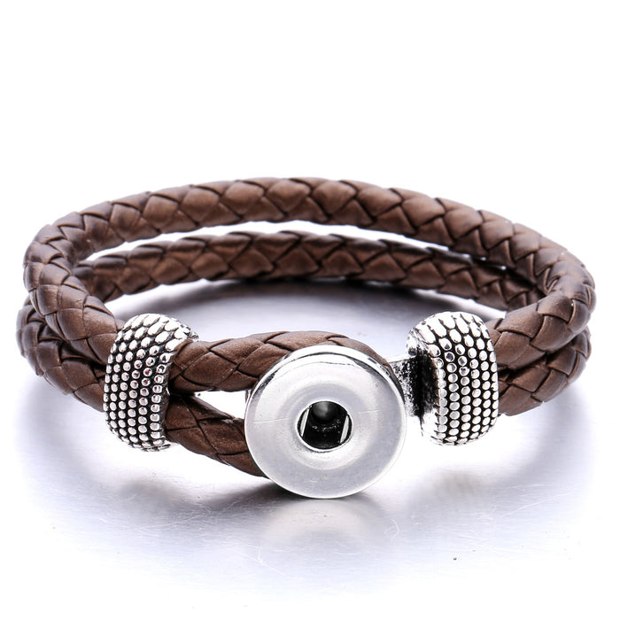 Wholesale bracelet leather bracelet thermal transfer DIY bracelet