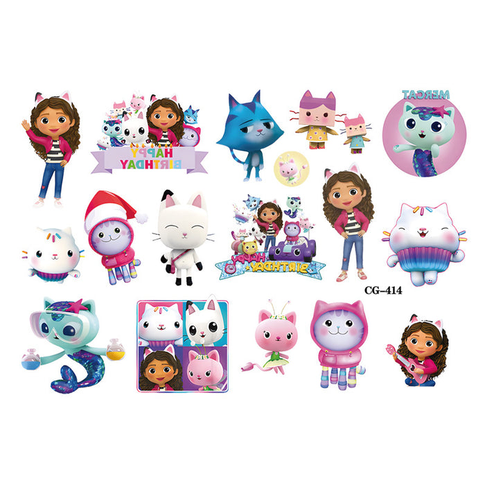Wholesale Cartoon Children' s Tattoo Decorative  Stickers