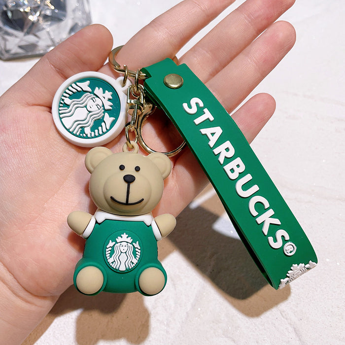 Wholesale Cartoon Silicone Doll Keychain JDC-KC-QiChao009