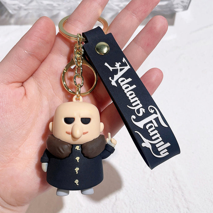 Wholesale Cartoon Silicone Doll Keychain JDC-KC-QiChao052