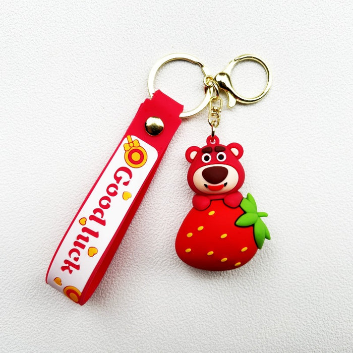 Wholesale PVC cartoon doll Keychain JDC-KC-WuYi094