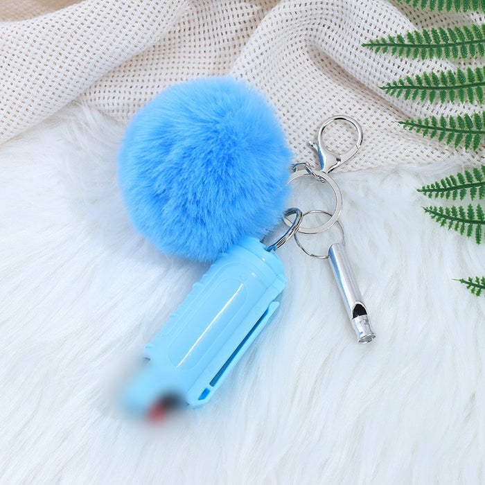 Wholesale Portable Multifunctional Fur Ball Keychain JDC-KC-Jinl006