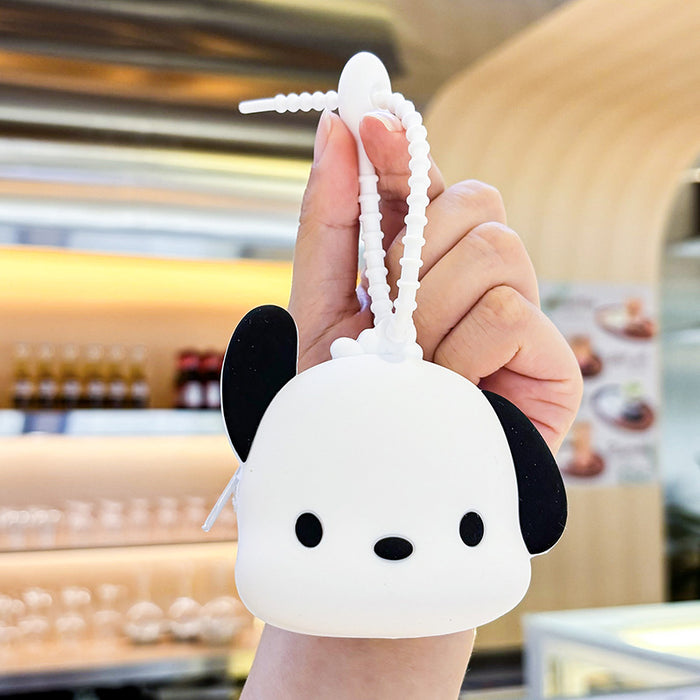 Wholesale PVC Cartoon Coin Purse Keychain JDC-KC-Benxin007