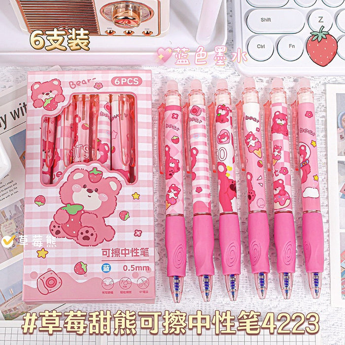 Wholesale Press Cartoon Plastic Neutral Pen JDC-PN-YC009