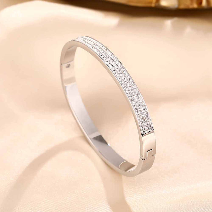 Wholesale Personalized Titanium Steel Bracelet JDC-BT-YinY022