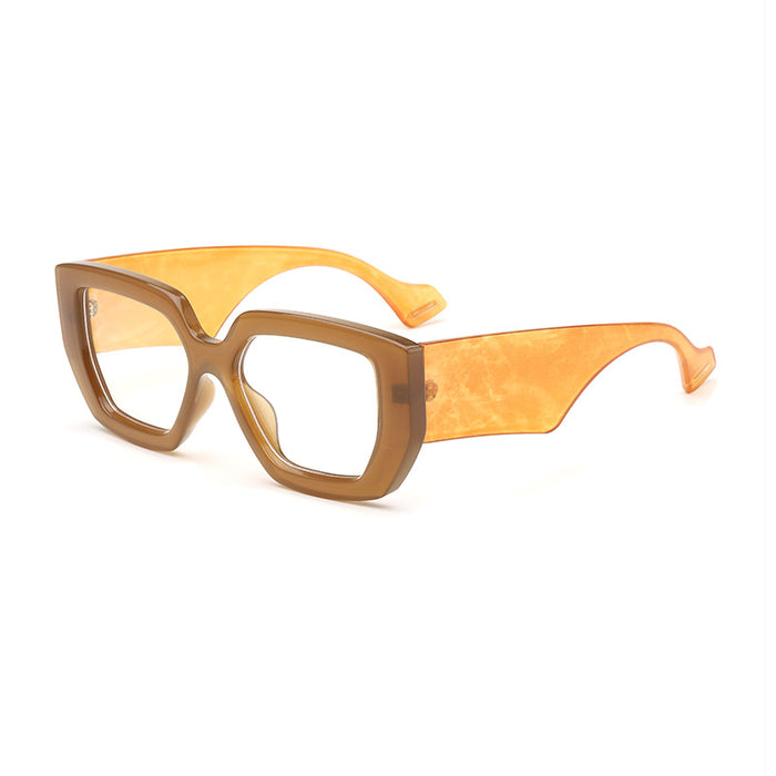 Wholesale Flat Glasses Women's Instagram Style Elegant All-match Fashionable Flat Glasses