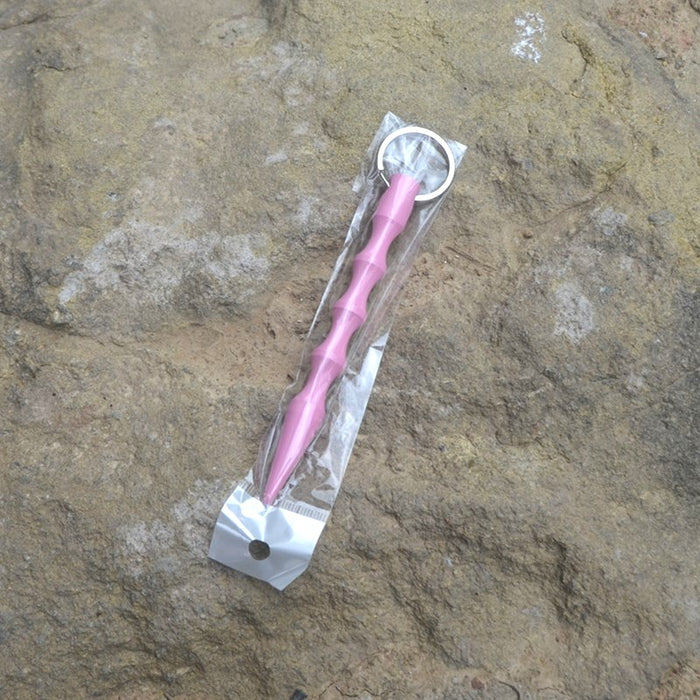 Wholesale Aluminum Alloy Multifunctional Pen Shaped Stick Keychain JDC-KC-KB020