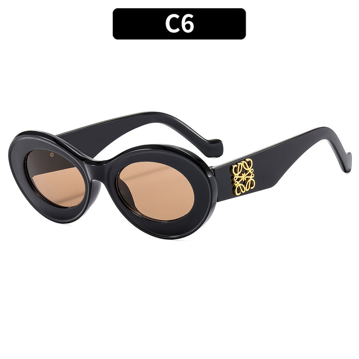 Wholesale Oval PC Sunglasses JDC-SG-XIa088