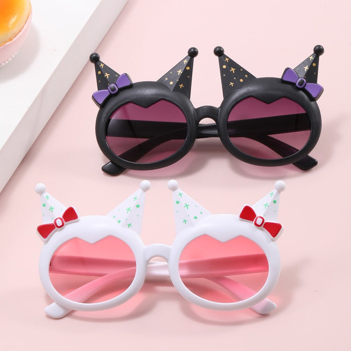 Wholesale Children's Glasses Baby Girl Princess Bow Sunglasses Fashion Girl Male Fashion Show