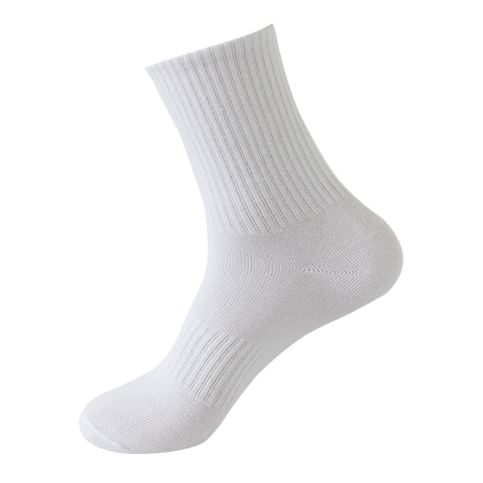 Wholesale Sports socks, outdoor running socks, mid length socks, solid color socks