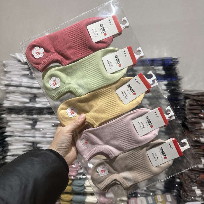 Wholesale Socks, short socks, striped socks, short tube cotton socks