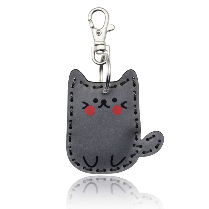 Wholesale Leather Pendant Keychain Animal JDC-KC-YiTian006