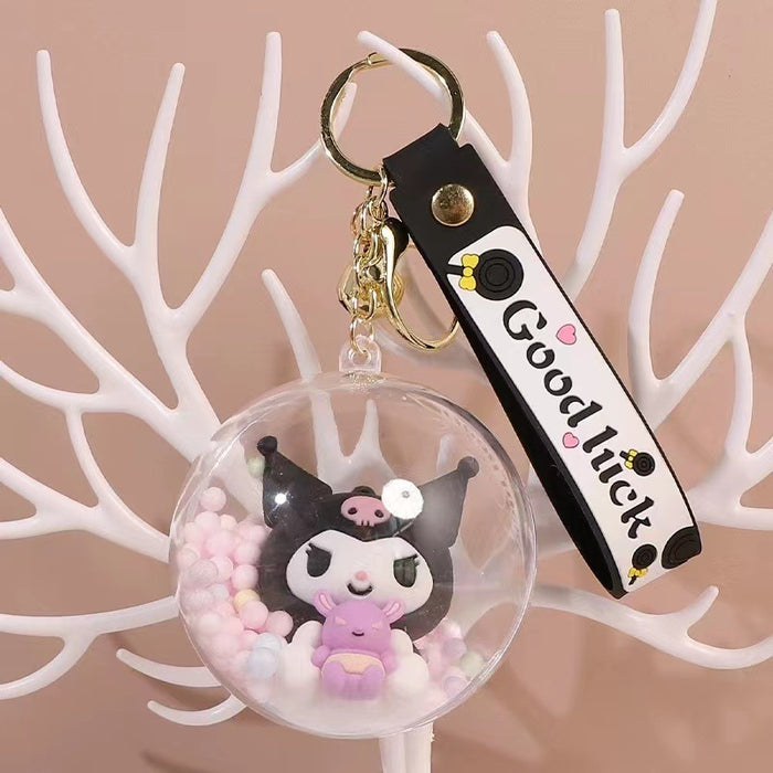 Wholesale Cartoon Acrylic Bubble Ball Keychain (S) JDC-KC-LuoYan020