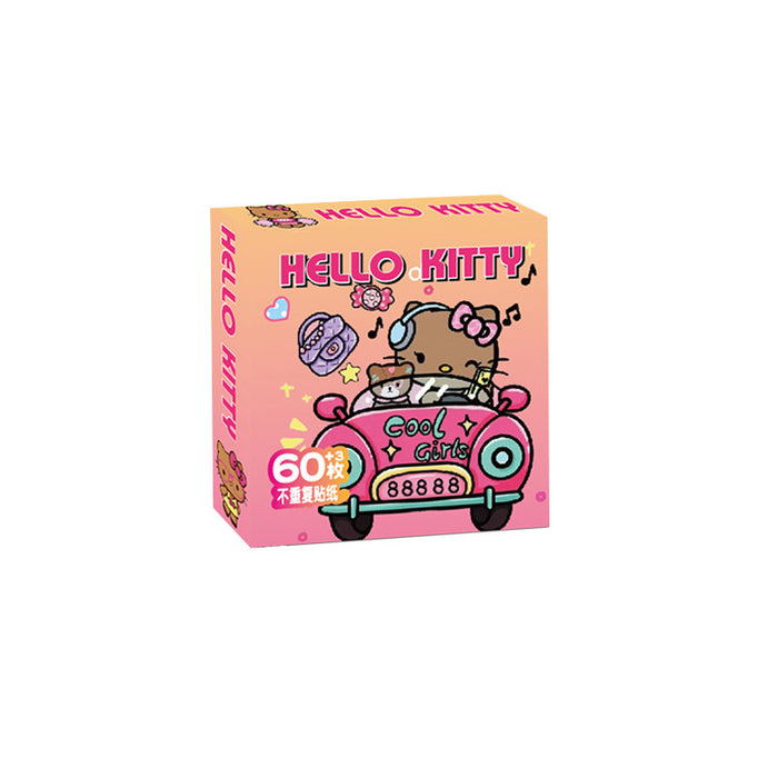 Wholesale 60 Piece Black Cat Stickers Gift Box Set Cute Cartoon Waterproof For Journal Decoration DIY Craft