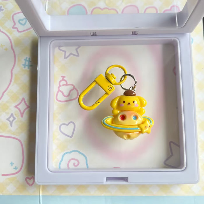 Wholesale Resin Cartoon Dream Star Keychain Bag Charm Cute Anime Style Gift Accessory
