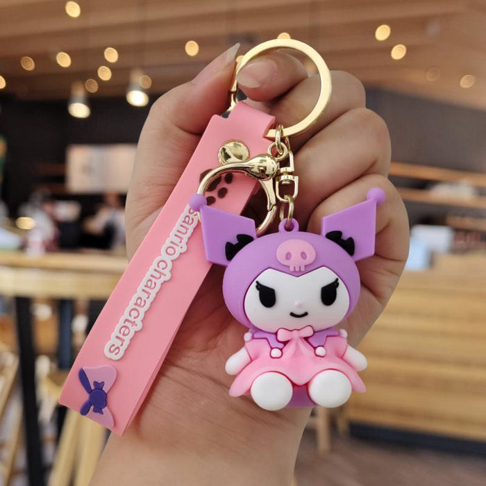 Wholesale Cartoon Doll Silicone Keychain (S) JDC-KC-ZhuoRan007