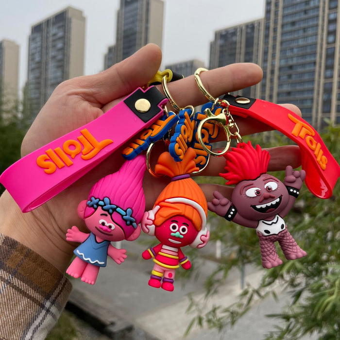 Wholesale Keychain, car keychain, backpack, small pendant, couple, exquisite doll, small gift wholesale