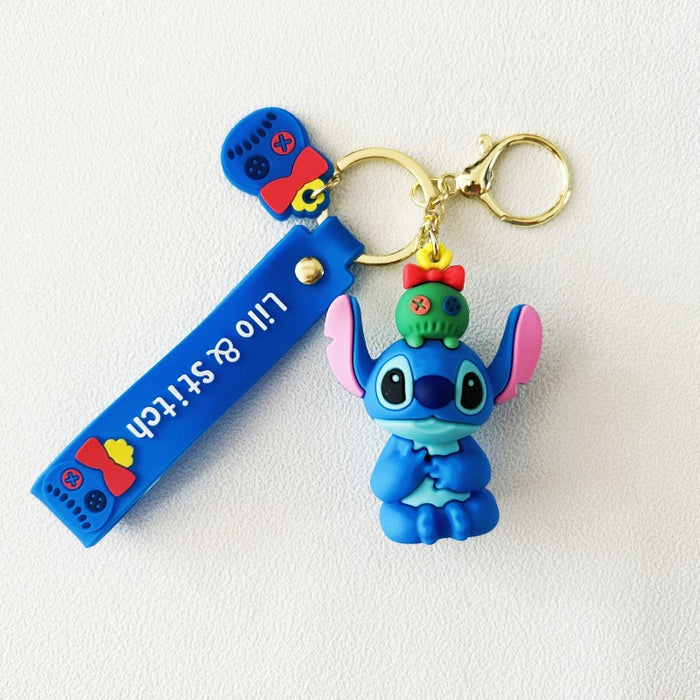 Wholesale PVC Cartoon Doll Keychain JDC-KC-WuYi082