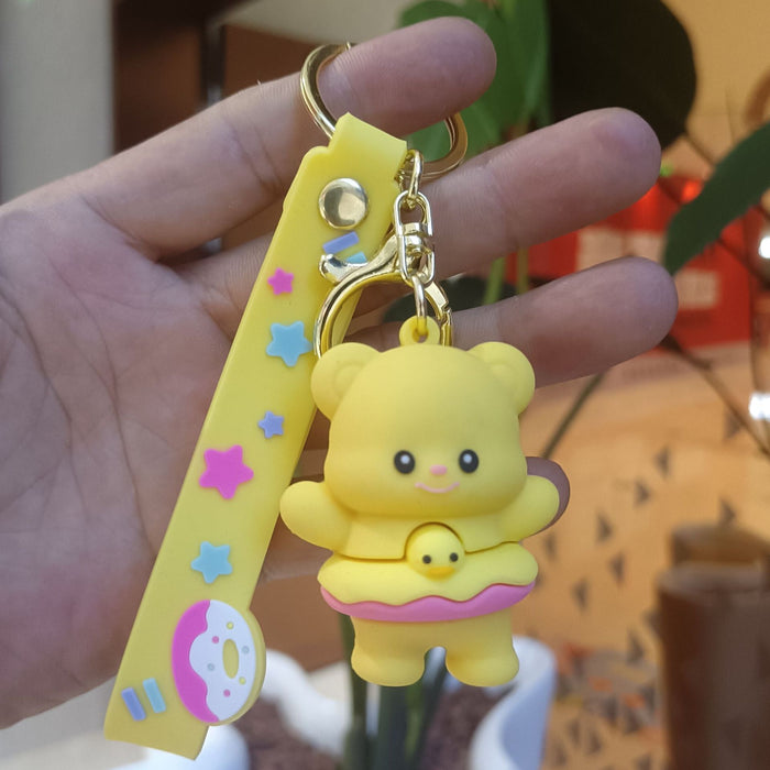 Wholesale PVC Cartoon Doll Keychain JDC-KC-KuangK008