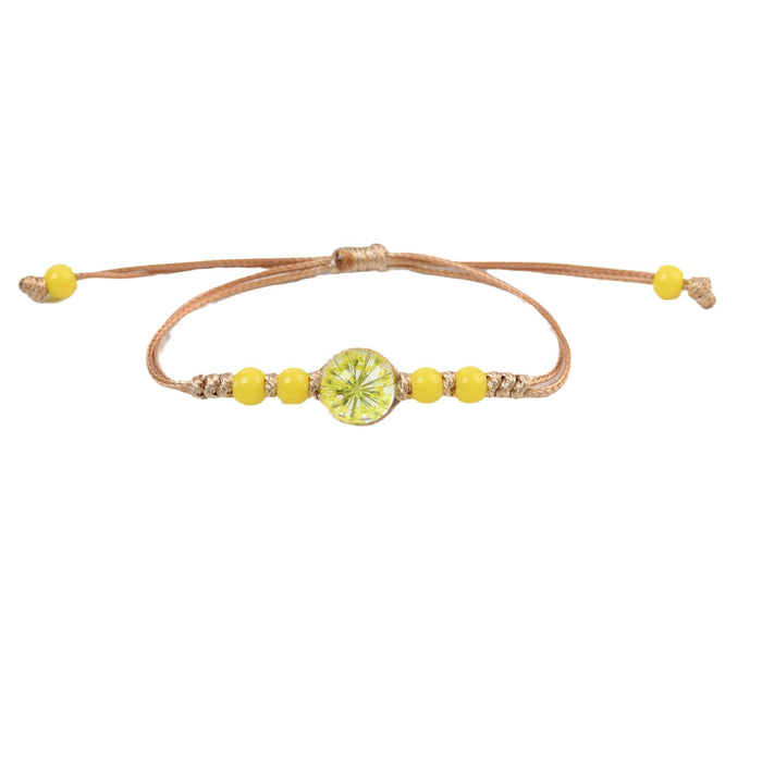 Wholesale Handmade Dried Flower Bracelet