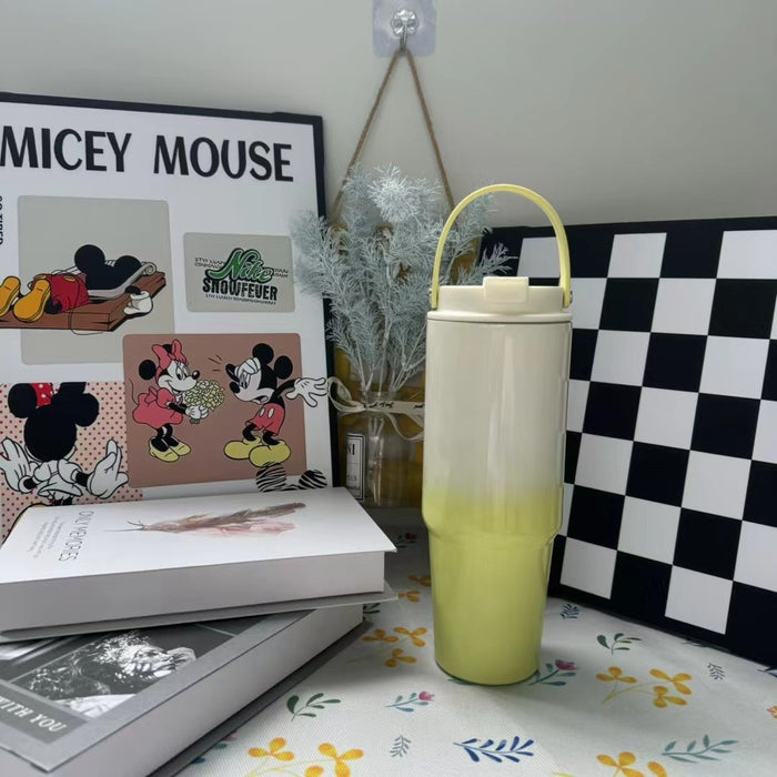 Wholesale stainless steel thermos cup cartoon animation ice cup outdoor portable car cup