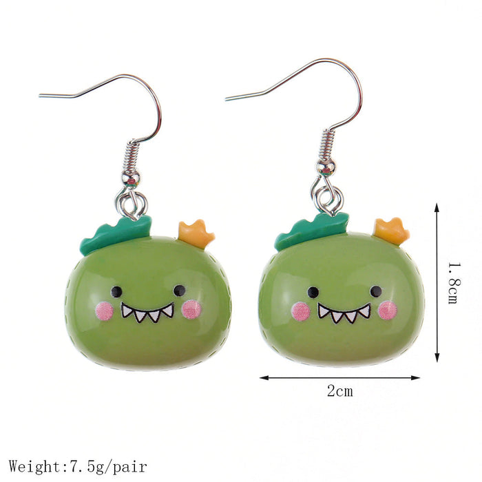 Wholesale Cute Creative Cartoon Animal Earrings JDC-ES-NiQing063